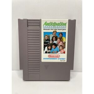Anticipation Nintendo NES Video Game Cart NES-AP-USA 1988 Board Game Tested Work